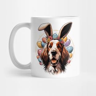 Easter Joy with English Setter in Festive Bunny Ears Mug